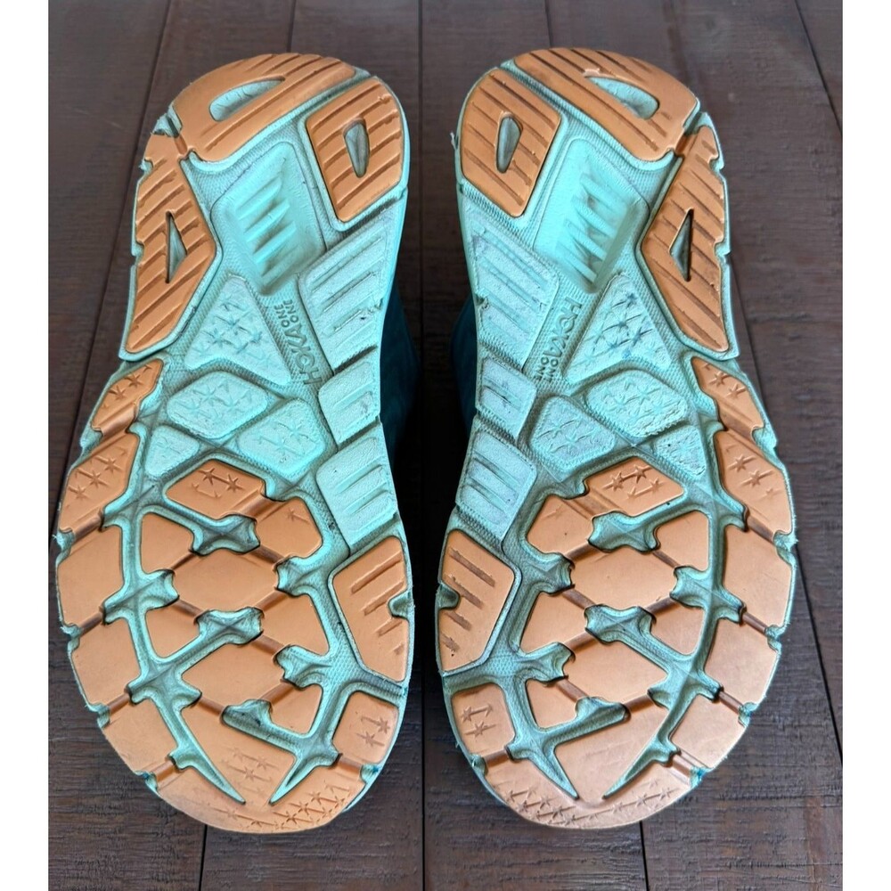 Hoka One Arahi 6 Ocean Mist Lime Green Women's Running Sneaker Trainer Size 8.5D - Picture 12 of 12